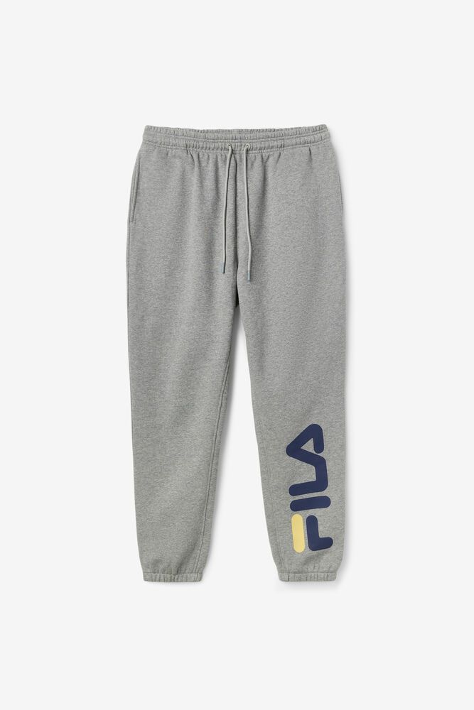 Pantaloni Fila Barbati Gri Sunday Jogger ZVPY-61894